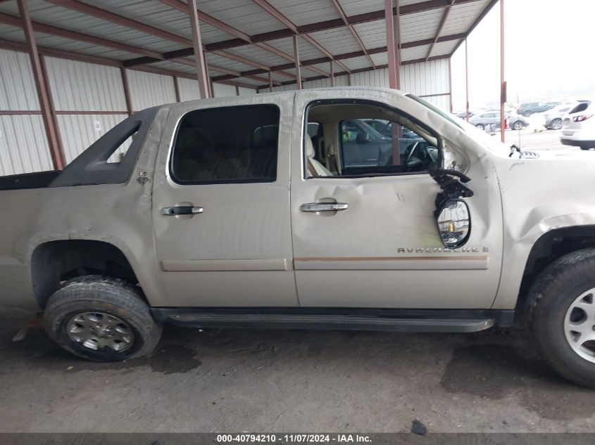 2007 Chevrolet Avalanche 1500 Ls VIN: 3GNEC120X7G140604 Lot: 40794210