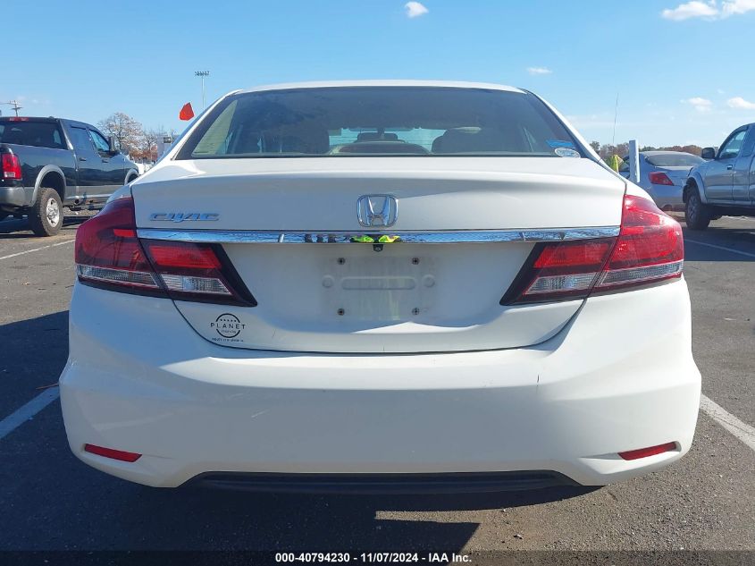 2015 Honda Civic Se VIN: 19XFB2F71FE231302 Lot: 40794230