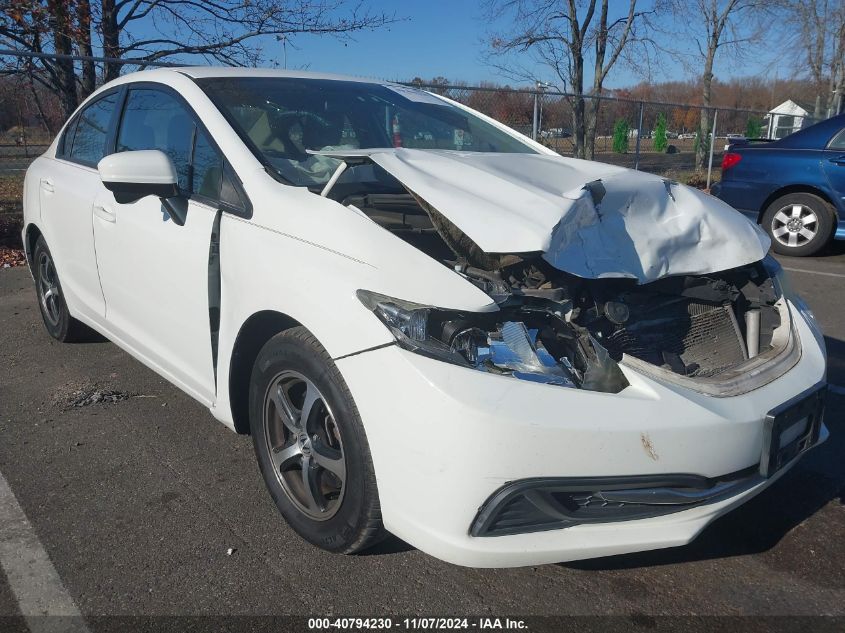 2015 Honda Civic Se VIN: 19XFB2F71FE231302 Lot: 40794230