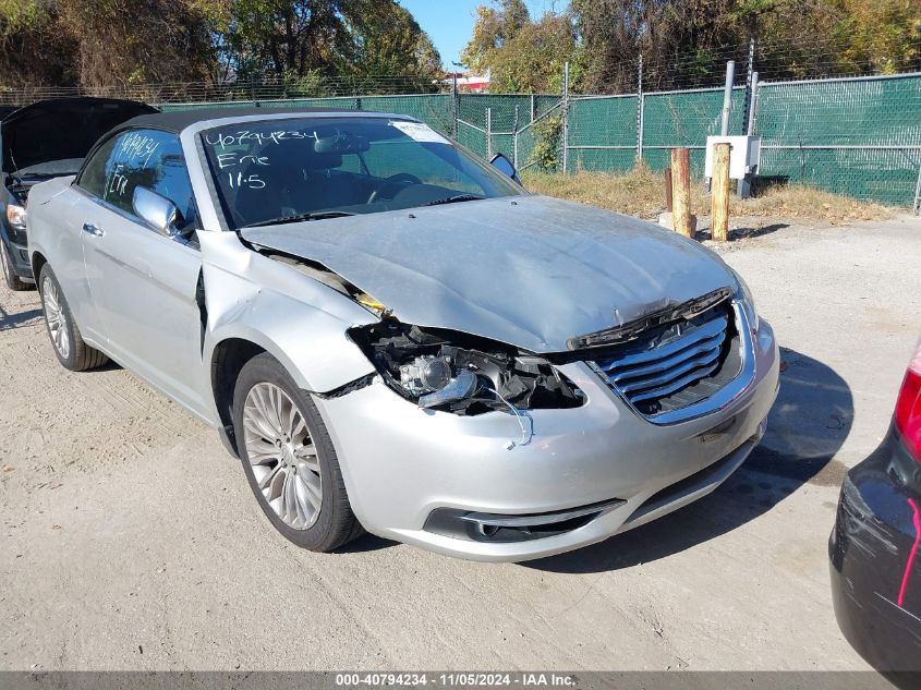 2012 CHRYSLER 200 VIN: 1C3BCBFG0CN233596