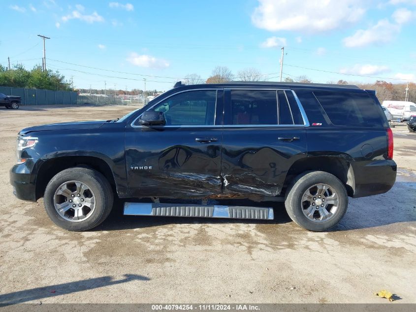 2016 Chevrolet Tahoe Lt VIN: 1GNSKBKC4GR115753 Lot: 40794254