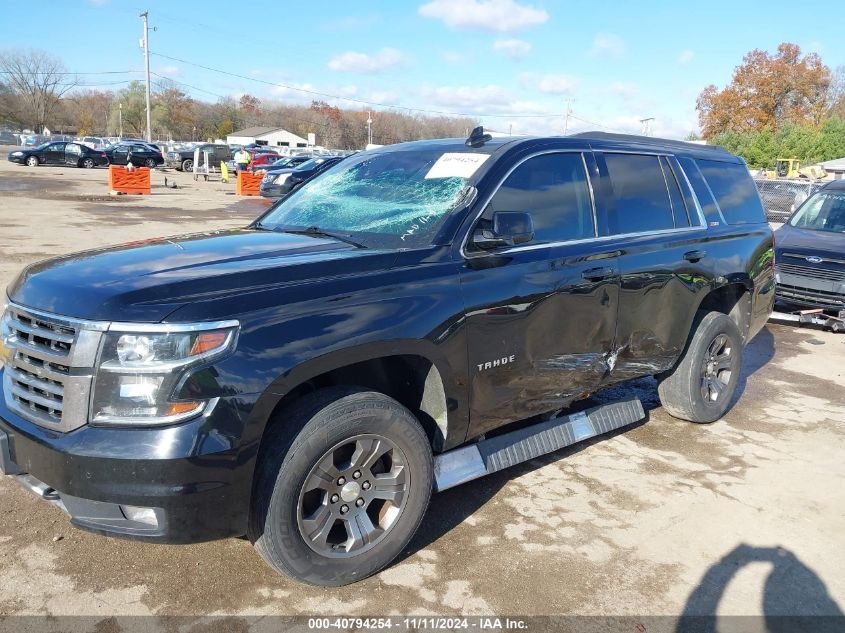 2016 Chevrolet Tahoe Lt VIN: 1GNSKBKC4GR115753 Lot: 40794254