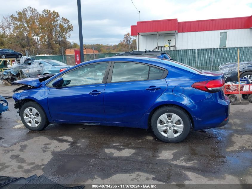 2017 Kia Forte Lx VIN: 3KPFK4A72HE055057 Lot: 40794266