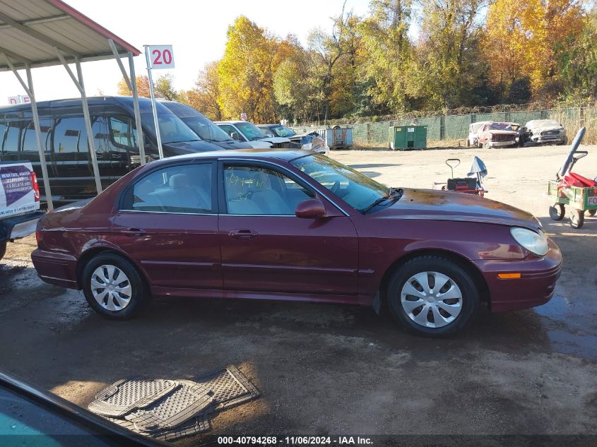 2004 Hyundai Sonata Base (A4) VIN: KMHWF25S24A914003 Lot: 40794268