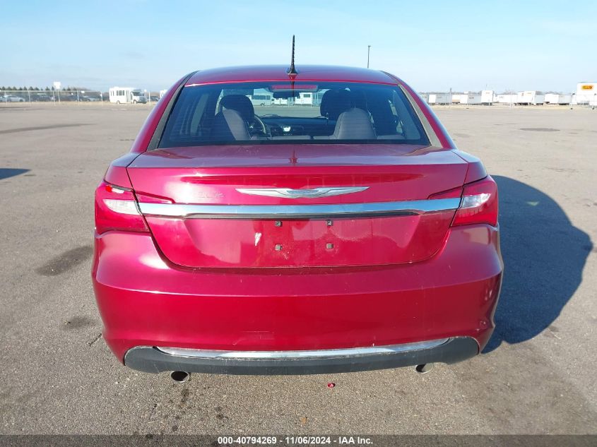 2013 Chrysler 200 Lx VIN: 1C3CCBAG9DN767807 Lot: 40794269