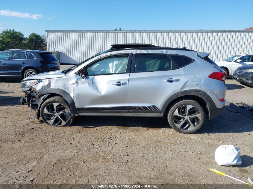 2018 Hyundai Tucson Value VIN: KM8J3CA27JU674861 Lot: 40794276