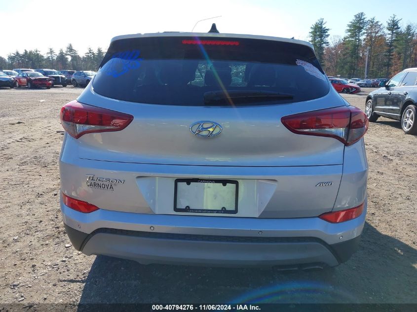 2018 Hyundai Tucson Value VIN: KM8J3CA27JU674861 Lot: 40794276