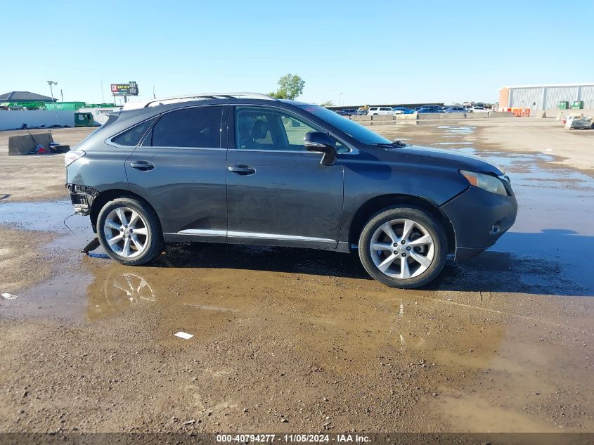 2010 Lexus Rx 350 VIN: 2T2BK1BAXAC046629 Lot: 40794277