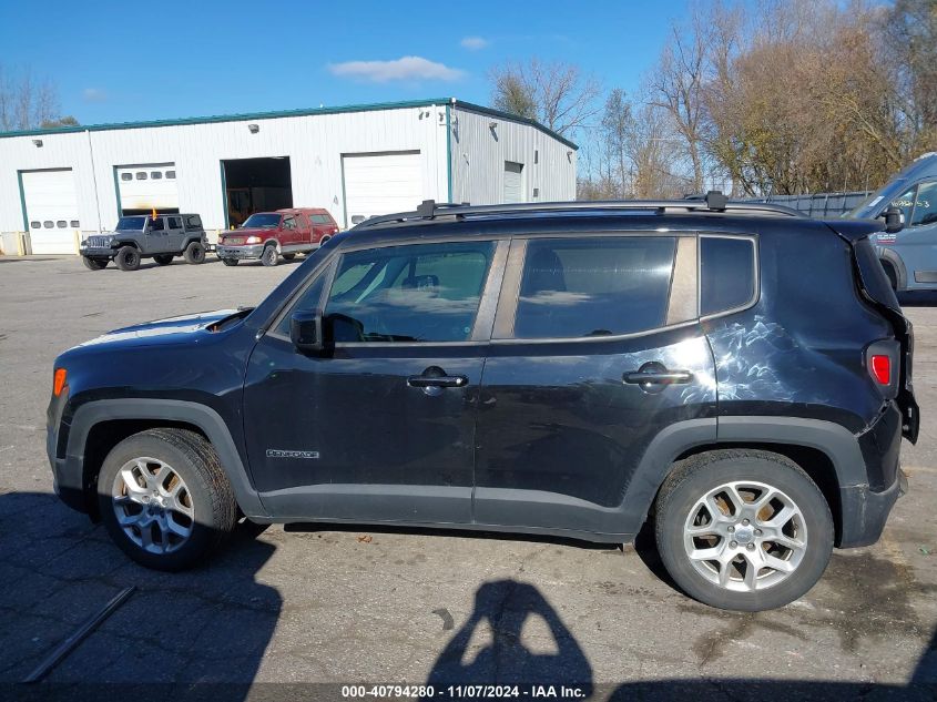 2018 Jeep Renegade Latitude Fwd VIN: ZACCJABB0JPJ26463 Lot: 40794280