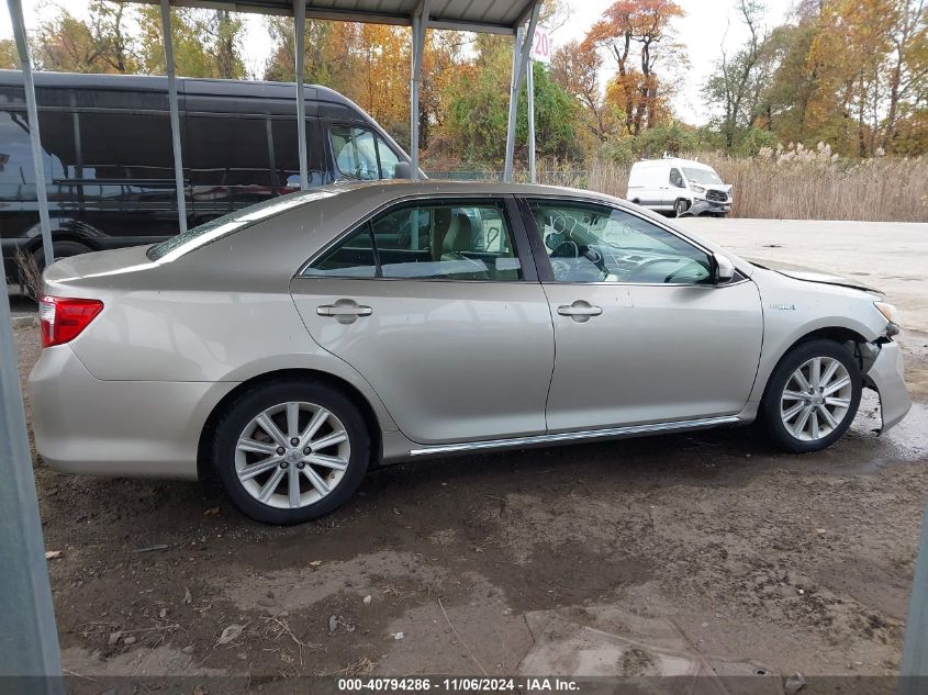 2014 Toyota Camry Hybrid Xle VIN: 4T1BD1FK4EU106488 Lot: 40794286