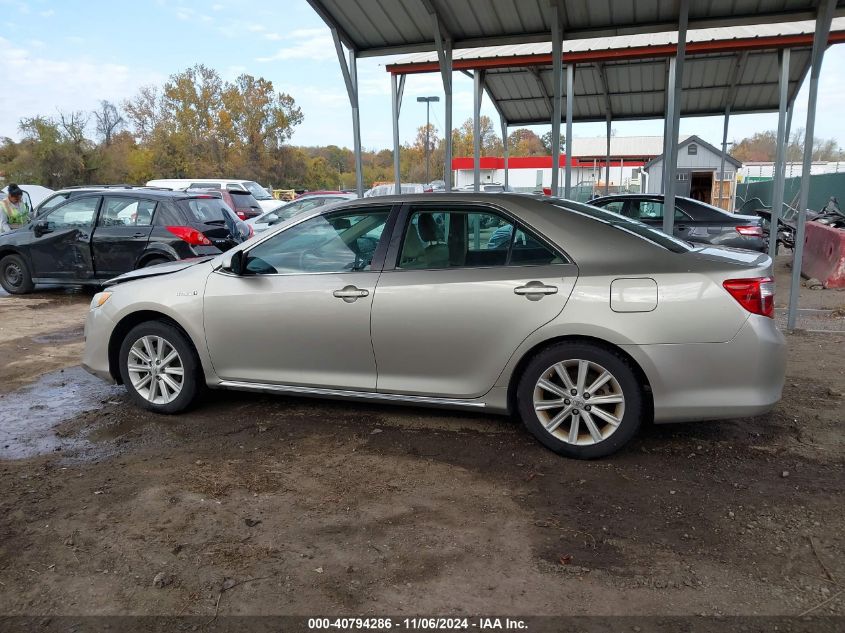 2014 Toyota Camry Hybrid Xle VIN: 4T1BD1FK4EU106488 Lot: 40794286