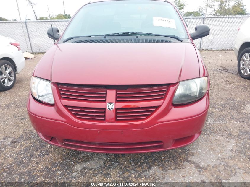 2005 Dodge Caravan Se VIN: 1D4GP25B05B376356 Lot: 40794288