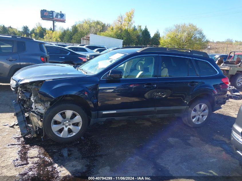 2012 Subaru Outback 2.5I Premium VIN: 4S4BRCCC7C3296607 Lot: 40794299