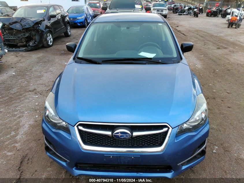 2016 Subaru Impreza 2.0I VIN: JF1GJAA67GG023318 Lot: 40794310