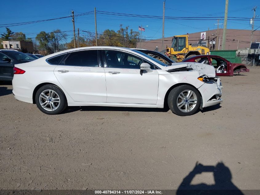 VIN 3FA6P0HD6JR153907 2018 Ford Fusion, SE no.13