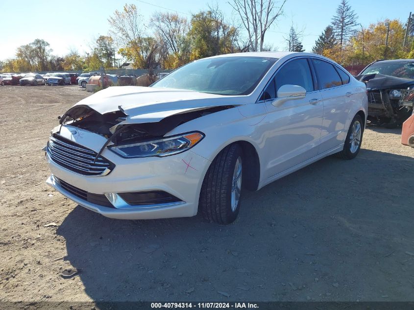 VIN 3FA6P0HD6JR153907 2018 Ford Fusion, SE no.2