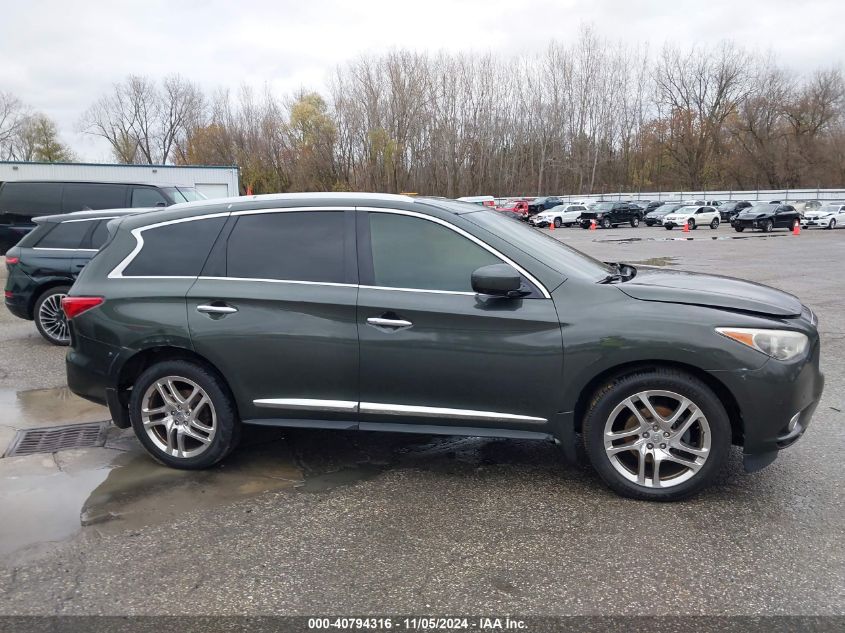 2013 Infiniti Jx35 VIN: 5N1AL0MM3DC305758 Lot: 40794316