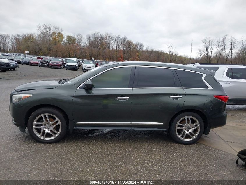 2013 Infiniti Jx35 VIN: 5N1AL0MM3DC305758 Lot: 40794316