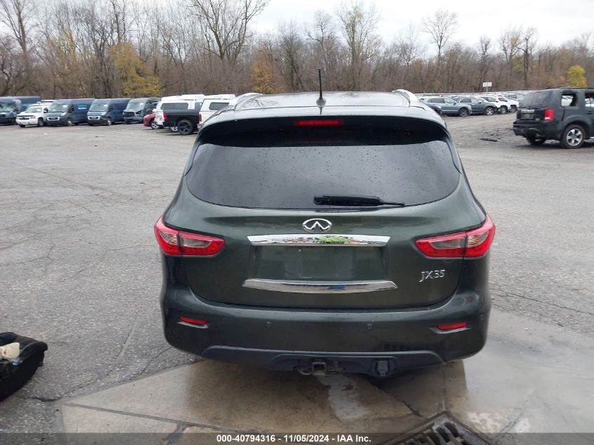 2013 Infiniti Jx35 VIN: 5N1AL0MM3DC305758 Lot: 40794316