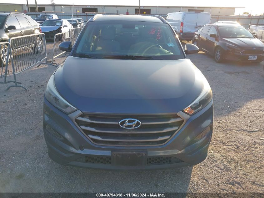 2016 Hyundai Tucson Se VIN: KM8J33A43GU109596 Lot: 40794318