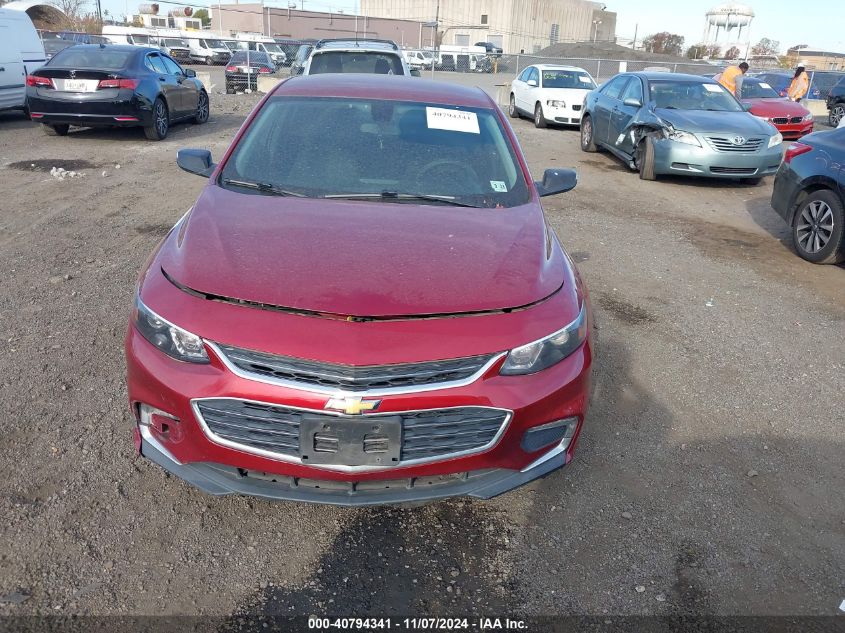 2018 Chevrolet Malibu Lt VIN: 1G1ZD5ST0JF100235 Lot: 40794341