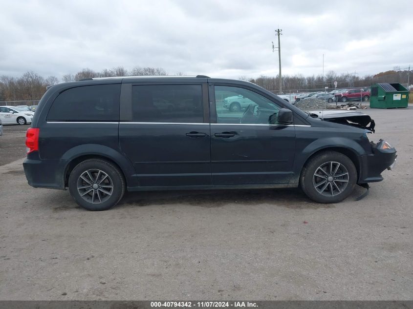 2017 Dodge Grand Caravan Sxt VIN: 2C4RDGCG8HR826030 Lot: 40794342