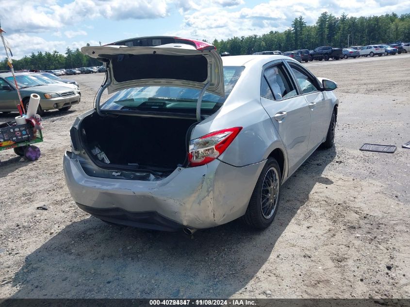 VIN 2T1BURHE1FC266675 2015 Toyota Corolla, S no.4