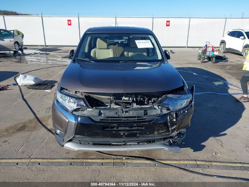 2016 Mitsubishi Outlander Se/Sel VIN: JA4AD3A37GZ006123 Lot: 40794364