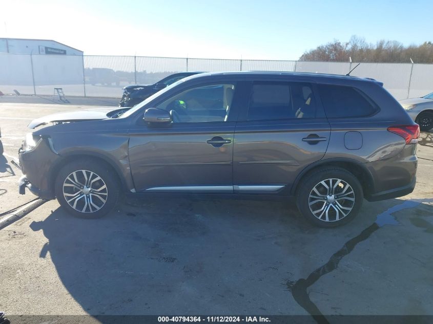 2016 Mitsubishi Outlander Se/Sel VIN: JA4AD3A37GZ006123 Lot: 40794364