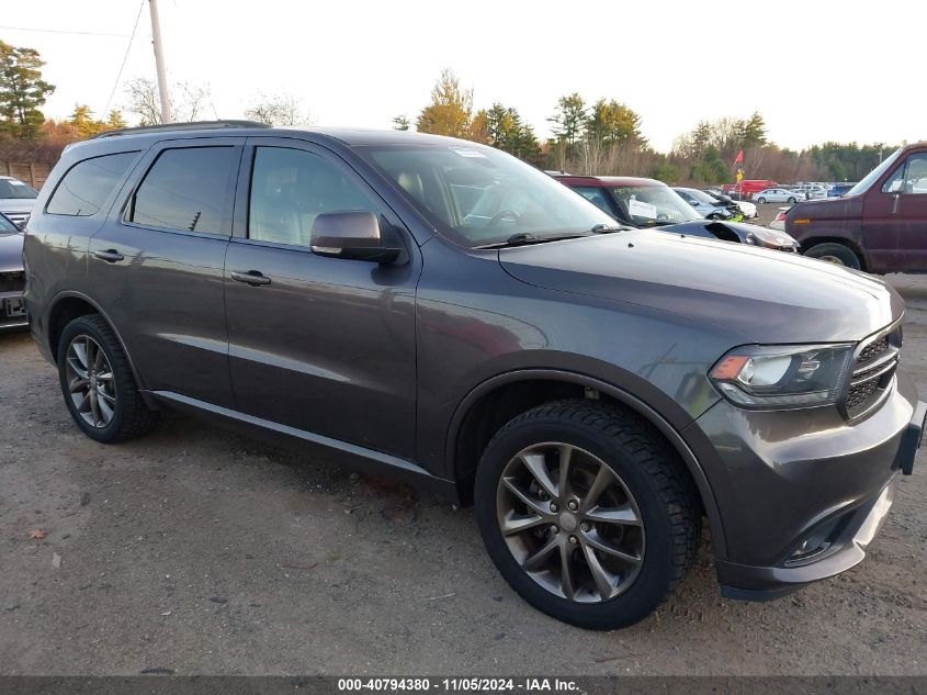 2017 Dodge Durango Gt Awd VIN: 1C4RDJDG8HC690891 Lot: 40794380