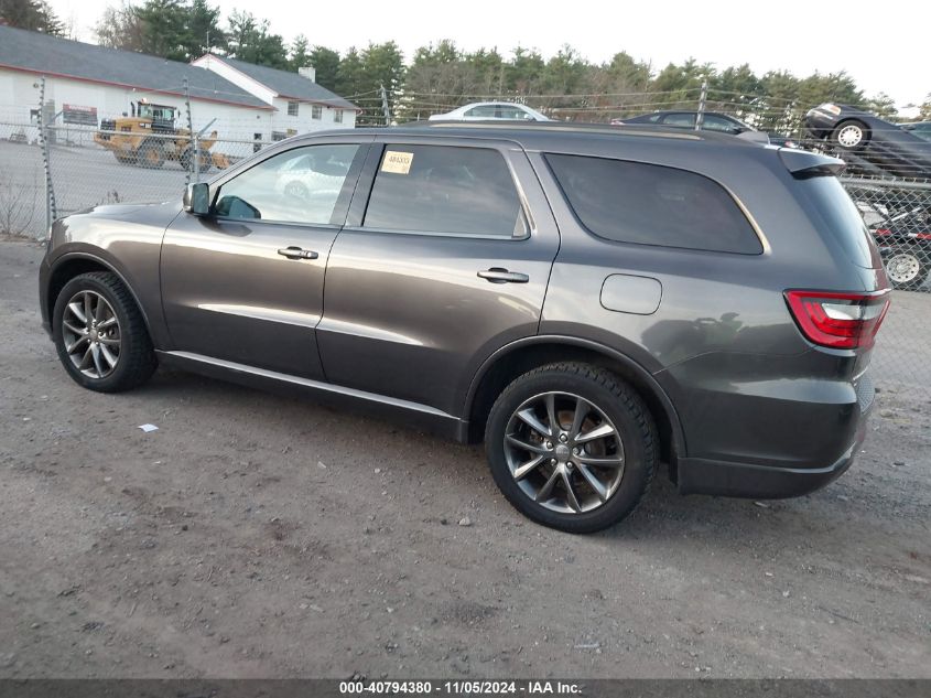 2017 Dodge Durango Gt Awd VIN: 1C4RDJDG8HC690891 Lot: 40794380