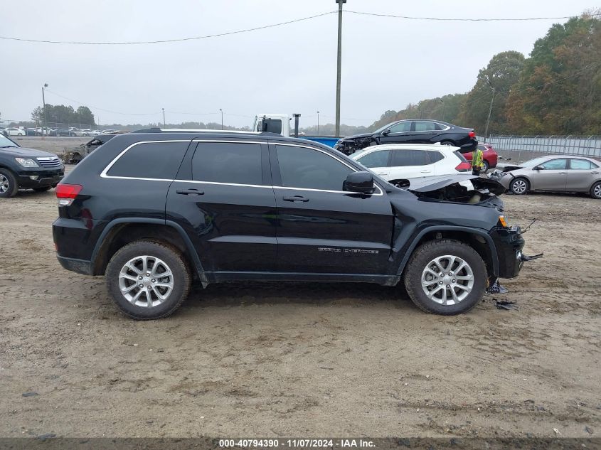 2021 Jeep Grand Cherokee Laredo E 4X2 VIN: 1C4RJEAG7MC785375 Lot: 40794390