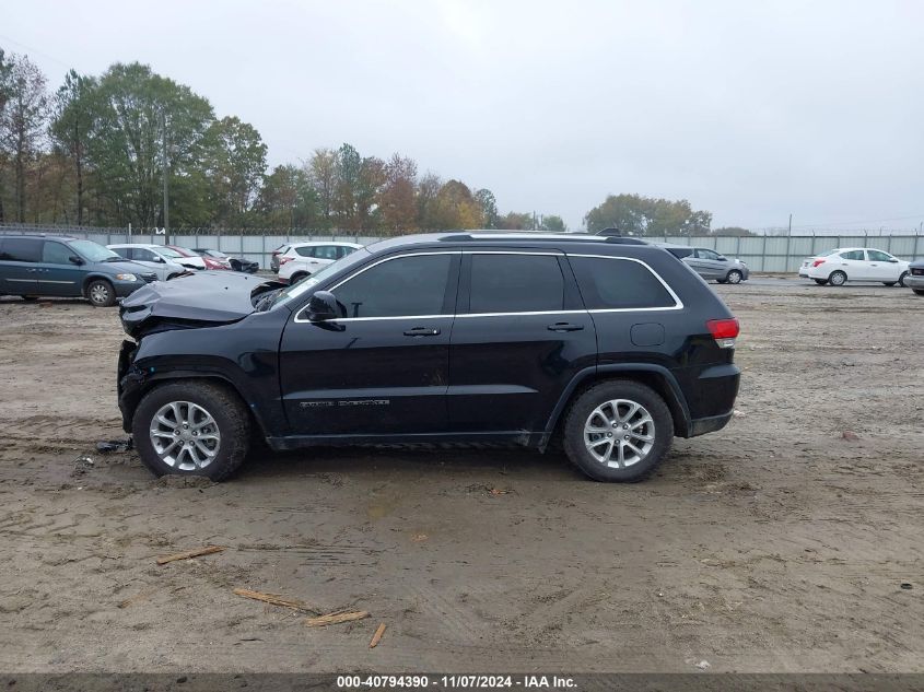 2021 Jeep Grand Cherokee Laredo E 4X2 VIN: 1C4RJEAG7MC785375 Lot: 40794390