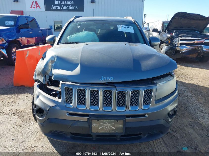 2014 Jeep Compass Latitude VIN: 1C4NJCEB2ED628382 Lot: 40794393