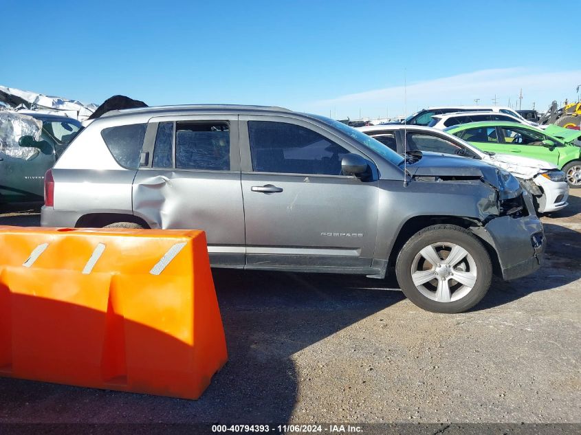 2014 Jeep Compass Latitude VIN: 1C4NJCEB2ED628382 Lot: 40794393