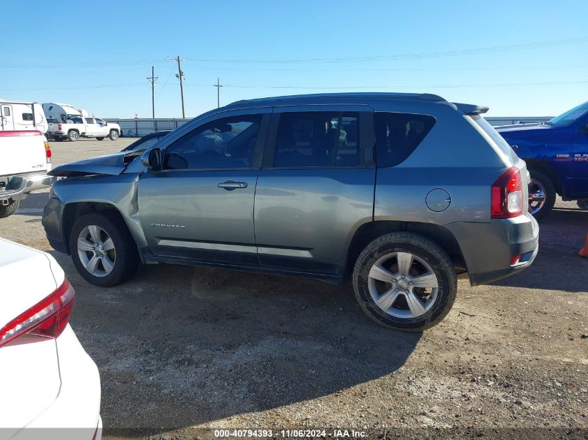 2014 Jeep Compass Latitude VIN: 1C4NJCEB2ED628382 Lot: 40794393