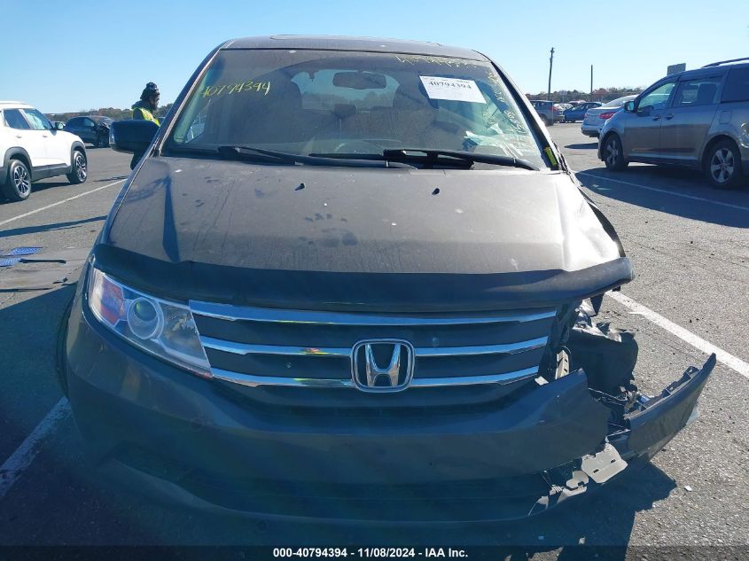 2011 Honda Odyssey Ex-L VIN: 5FNRL5H61BB011453 Lot: 40794394