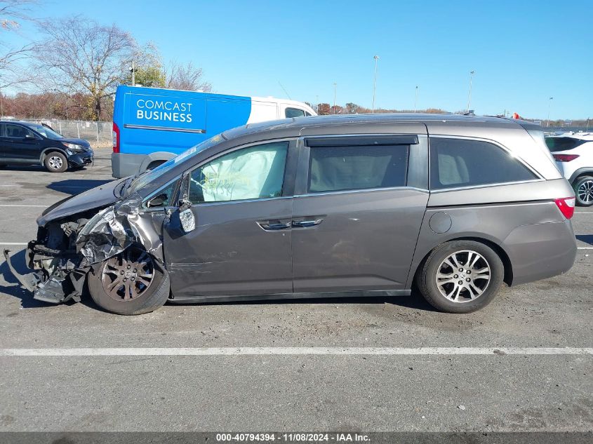 2011 Honda Odyssey Ex-L VIN: 5FNRL5H61BB011453 Lot: 40794394