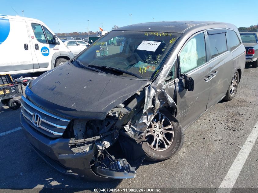 2011 Honda Odyssey Ex-L VIN: 5FNRL5H61BB011453 Lot: 40794394