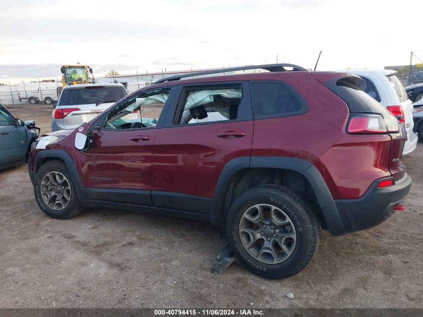 2020 Jeep Cherokee Trailhawk 4X4 VIN: 1C4PJMBX3LD566342 Lot: 40794415