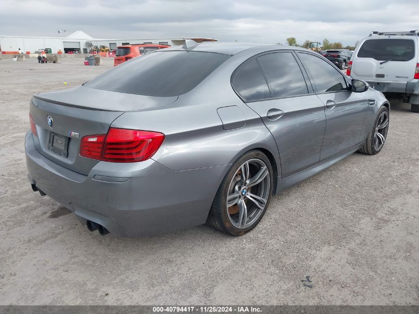 VIN WBSFV9C58ED593915 2014 BMW M5 no.4