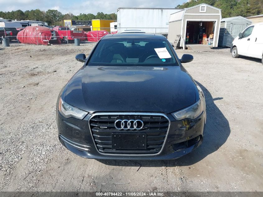 2013 Audi A6 3.0T Premium VIN: WAUGGAFC7DN105383 Lot: 40794422