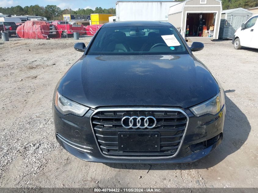 2013 Audi A6 3.0T Premium VIN: WAUGGAFC7DN105383 Lot: 40794422