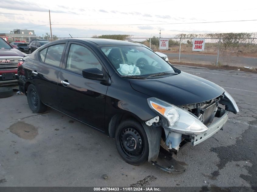 VIN 3N1CN7AP6KL844507 2019 Nissan Versa, 1.6 SV no.1