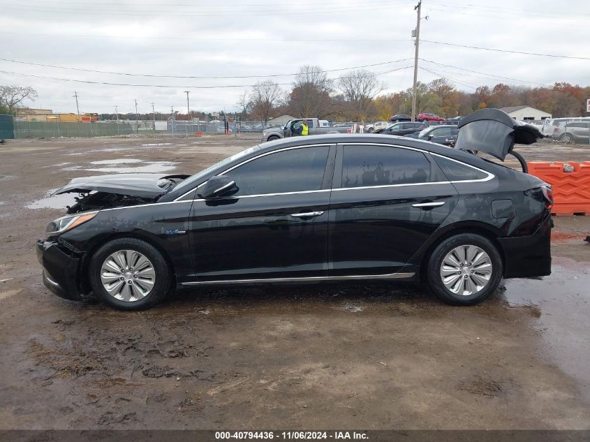 2016 Hyundai Sonata Hybrid Se VIN: KMHE24L14GA024488 Lot: 40794436