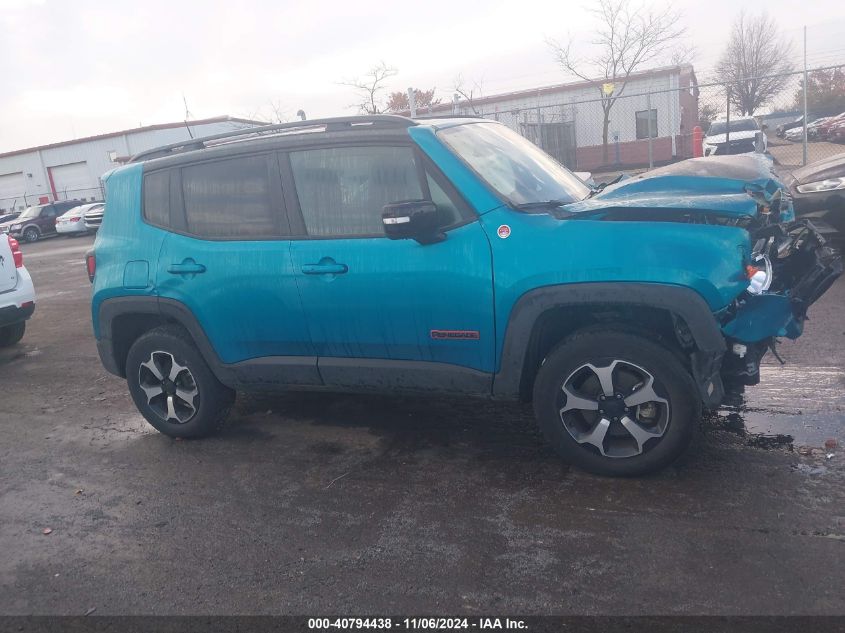 2022 Jeep Renegade Trailhawk 4X4 VIN: ZACNJDC18NPN82197 Lot: 40794438