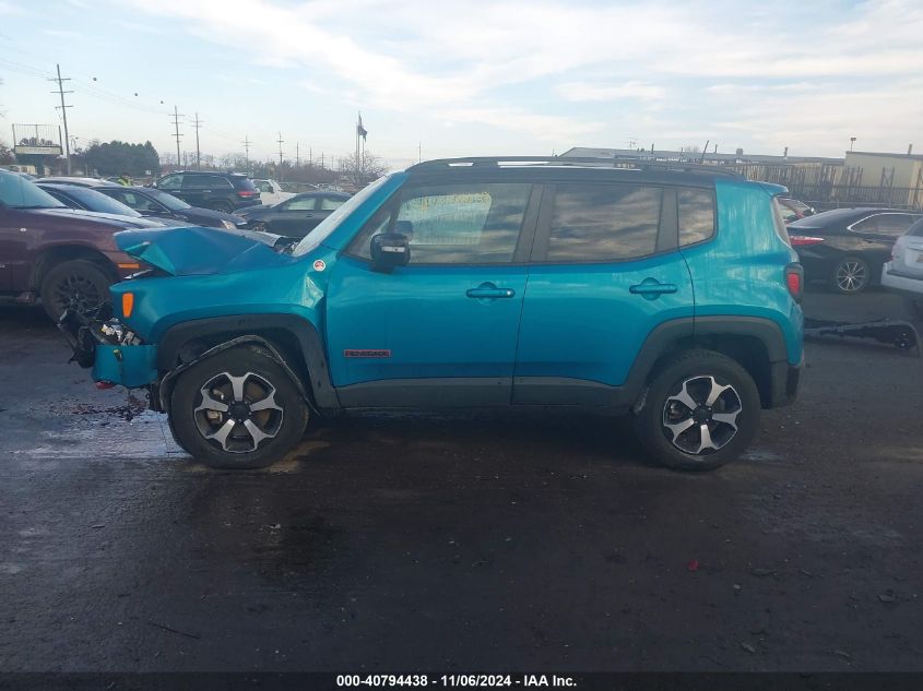 2022 Jeep Renegade Trailhawk 4X4 VIN: ZACNJDC18NPN82197 Lot: 40794438