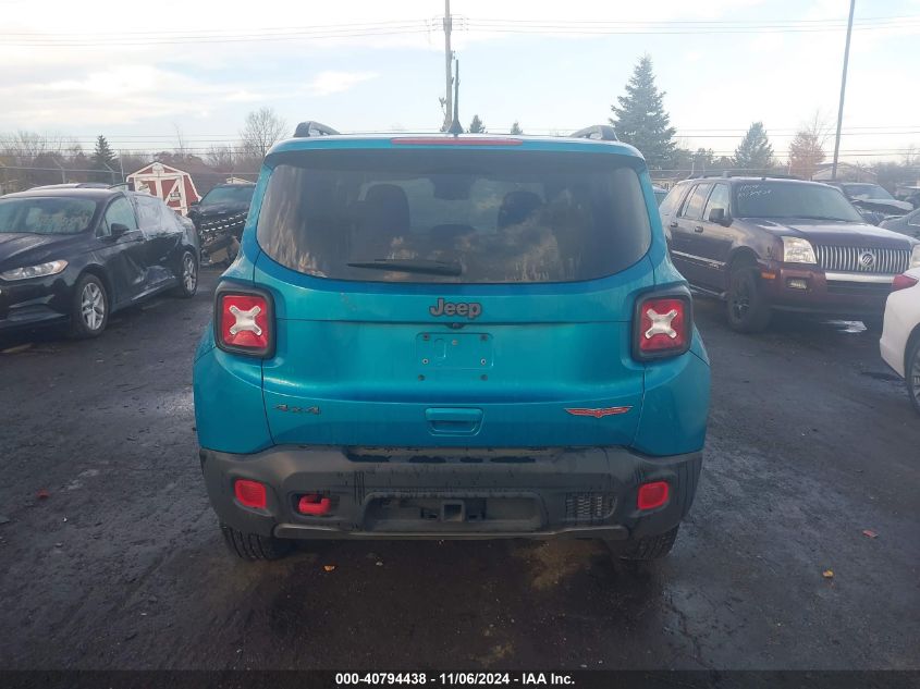 2022 Jeep Renegade Trailhawk 4X4 VIN: ZACNJDC18NPN82197 Lot: 40794438