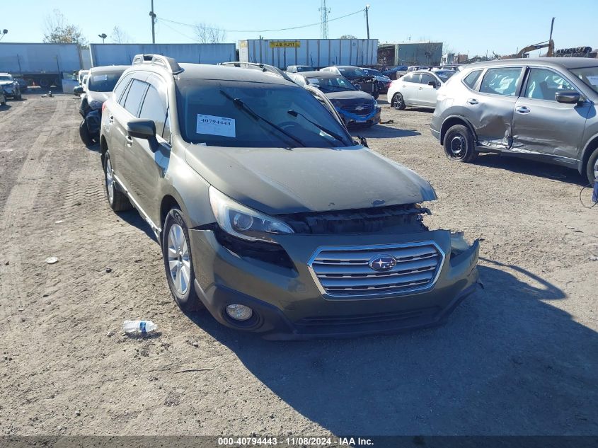 2015 Subaru Outback 2.5I Premium VIN: 4S4BSAFC8F3270557 Lot: 40794443