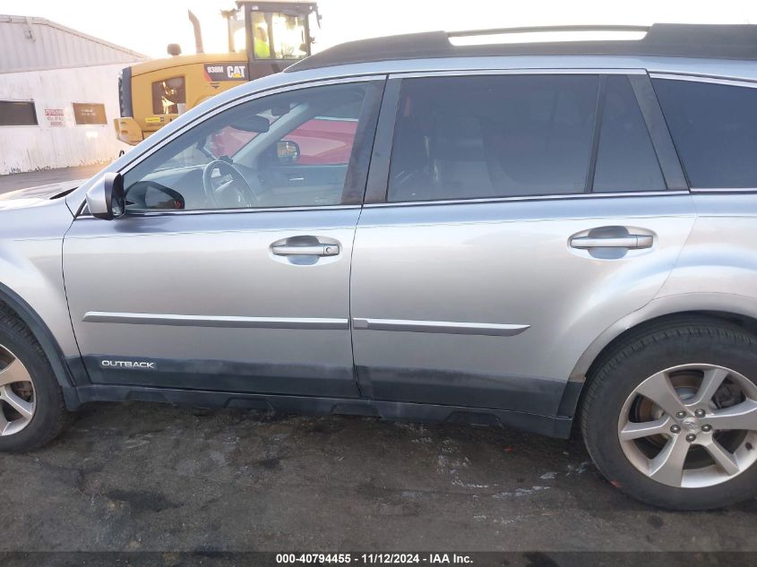 2013 Subaru Outback 2.5I Limited VIN: 4S4BRBKC4D3319239 Lot: 40794455